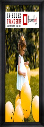 Framed Modern 46x14 Picture Frame Print