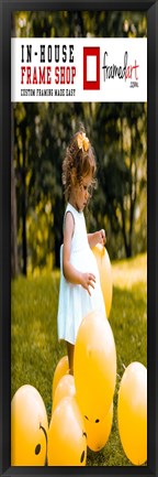 Framed Modern 46x14 Picture Frame Print