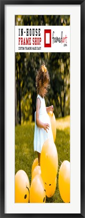 Framed Modern 46x14 Picture Frame Print