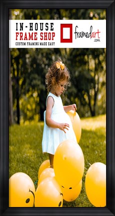 Framed Modern 46x23 Picture Frame Print