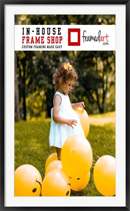 Framed Modern 46x26 Picture Frame Print