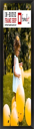 Framed Modern 47x11 Picture Frame Print