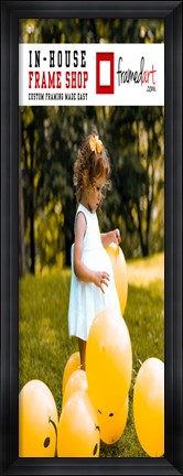 Framed Modern 47x16 Picture Frame Print