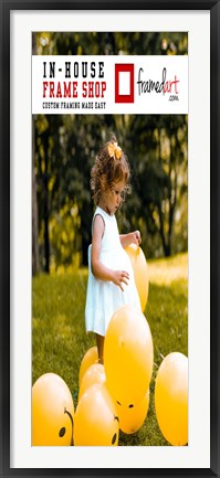 Framed Modern 47x18 Picture Frame Print
