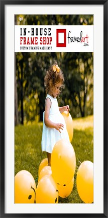 Framed Modern 47x20 Picture Frame Print
