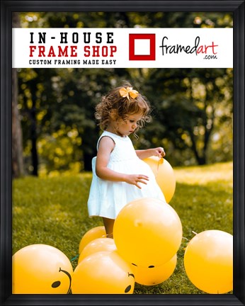 Framed Modern 47x37 Picture Frame Print