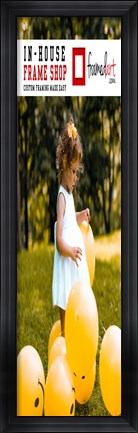 Framed Modern 48x13 Picture Frame Print