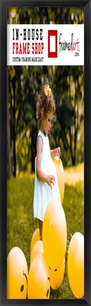 Framed Modern 48x13 Picture Frame Print