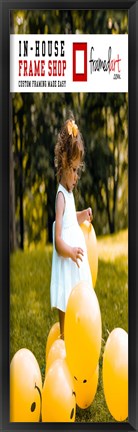 Framed Modern 48x14 Picture Frame Print