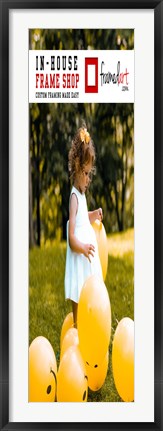 Framed Modern 48x14 Picture Frame Print