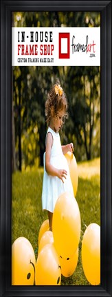 Framed Modern 48x16 Picture Frame Print