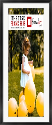 Framed Modern 48x16 Picture Frame Print