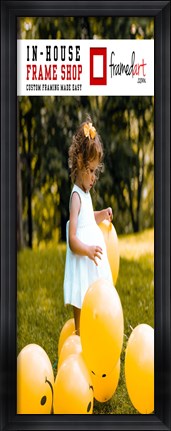 Framed Modern 48x17 Picture Frame Print