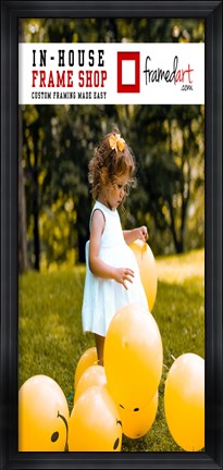 Framed Modern 48x21 Picture Frame Print