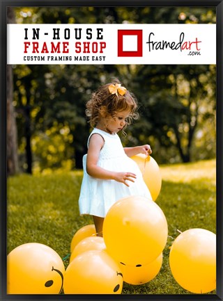 Framed Modern 48x35 Picture Frame Print