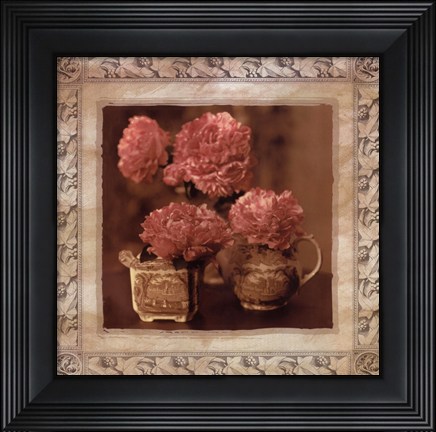 Framed Imperial Peony II Print