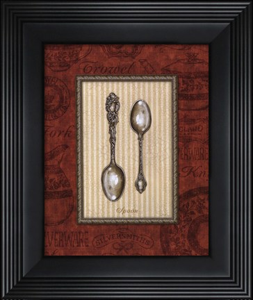 Framed Spoon Print
