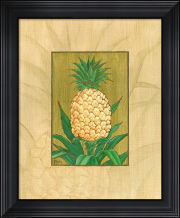 Framed Queen Pineapple Print