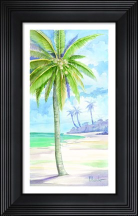 Framed Palm Island I Print