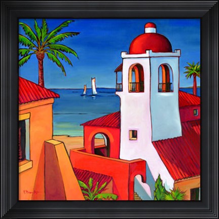 Framed Antigua I Print