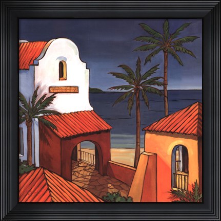 Framed Antigua II Print