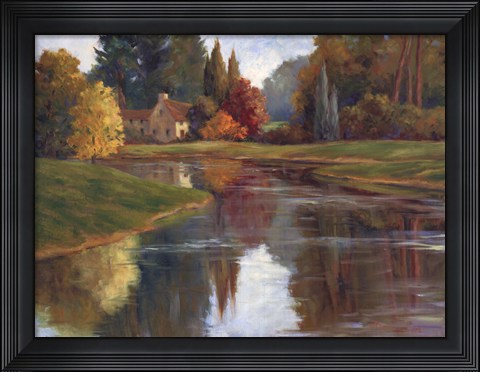 Framed Calm Waters I Print