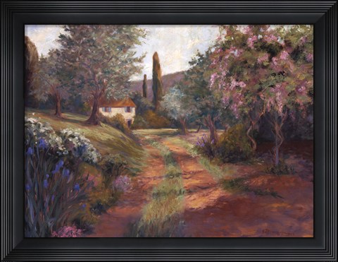Framed Pepe's Farm II Print