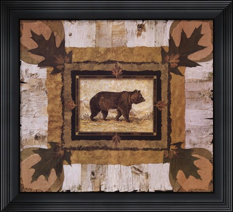 Framed Bear Print