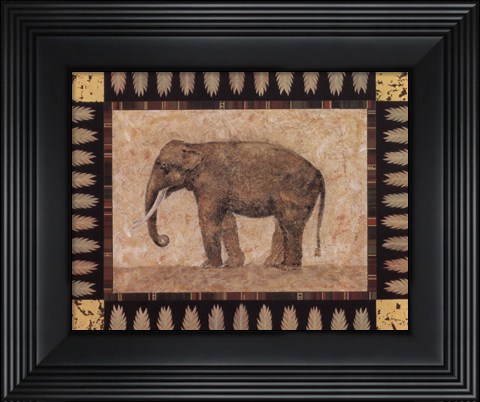 Framed Elephant Print