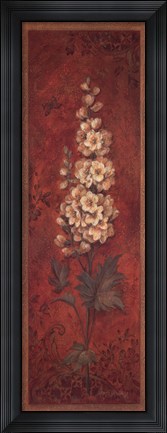 Framed Delphinium Print