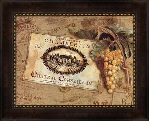 Framed Chambertin Print