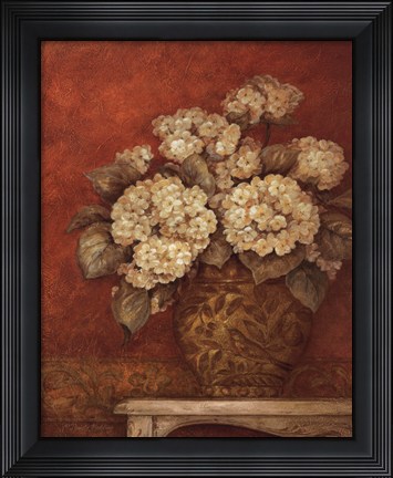 Framed Villa Flora Hydrangea Print