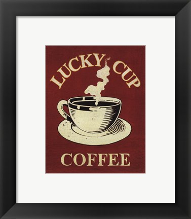 Framed Lucky Cup Print