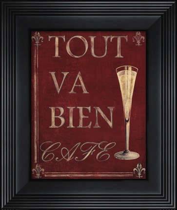 Framed Cocktail Hour I Print