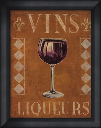 Framed Cocktail Hour II Print