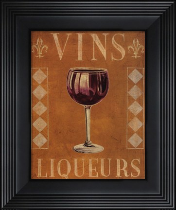 Framed Cocktail Hour II Print