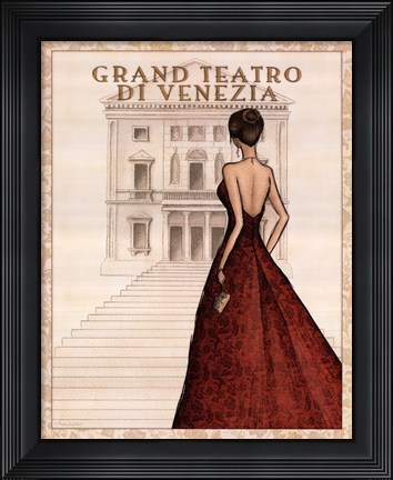Framed Teatro Print