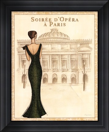 Framed Opera Print