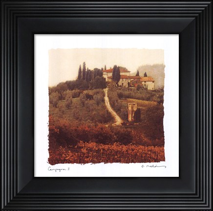 Framed Campagna I Print