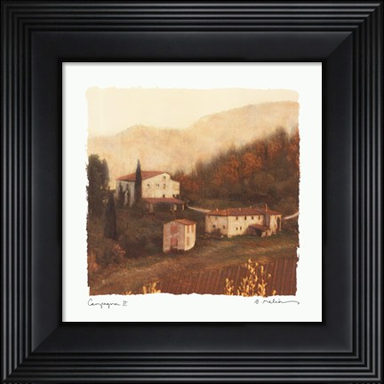 Framed Campagna II Print