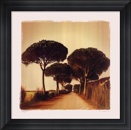 Framed Viaggio I Print