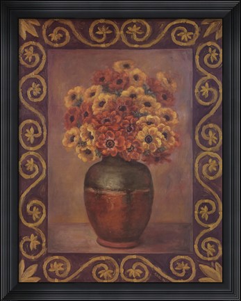 Framed Anemones Print