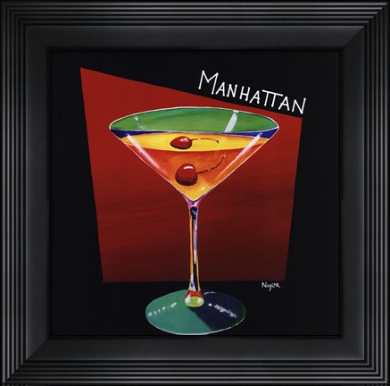 Framed Manhattan Print