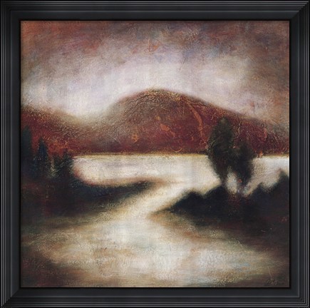 Framed Ocean Light I Print