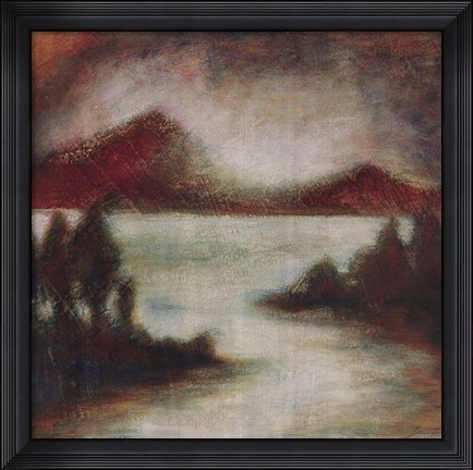 Framed Ocean Light II Print