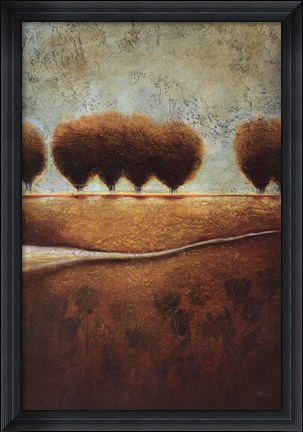 Framed Abstract Landscape II Print