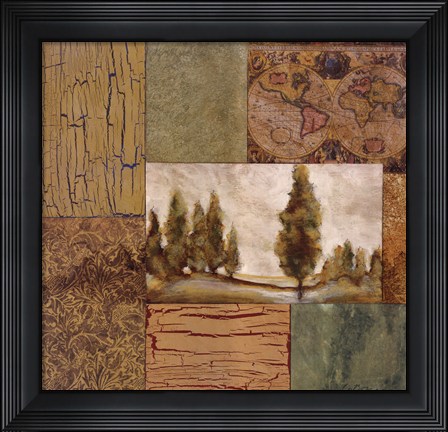 Framed Old World Traditions I Print