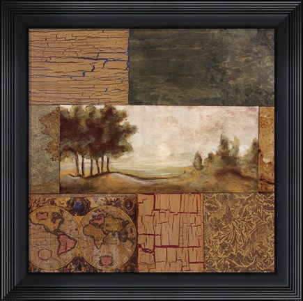 Framed Old World Traditions III Print