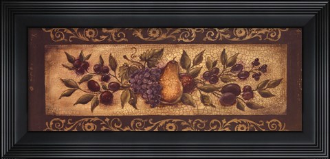 Framed Opulent Garland I Print