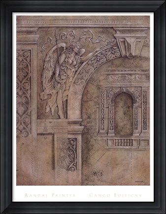 Framed Arch &amp; Spandrel #1 Print